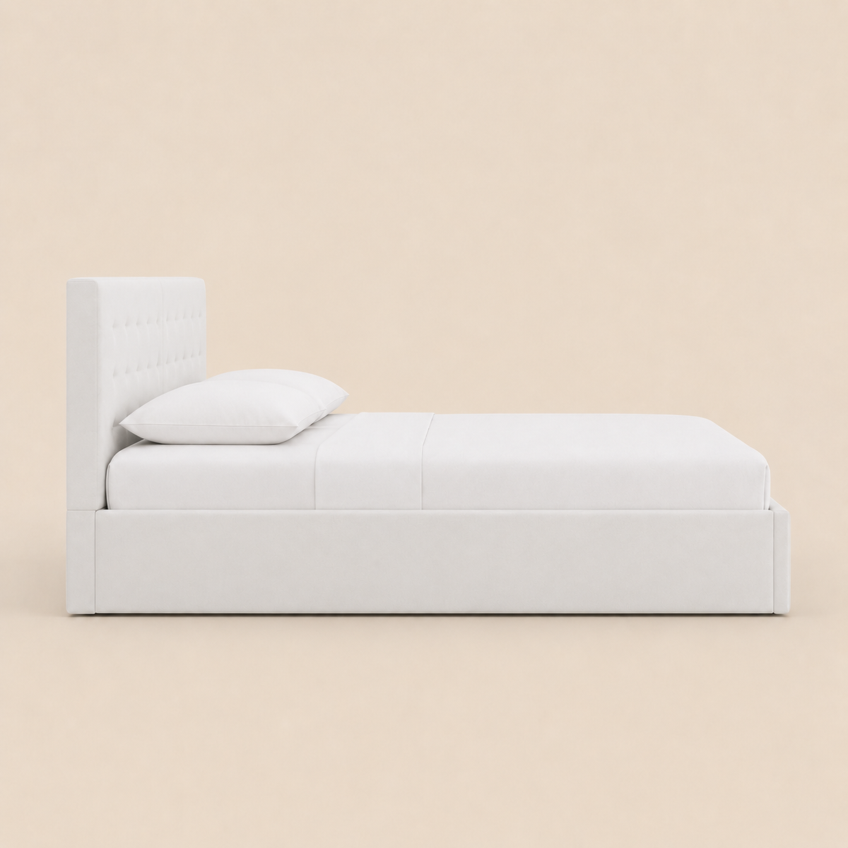 Lit Coffre NoliaHome – Tête de Lit Intégrée & Grand Rangement
